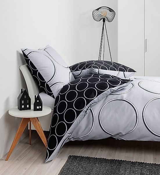 Janine Wendebettwäsche "Mako-Satin87109 08" mit Reissverschluss günstig online kaufen