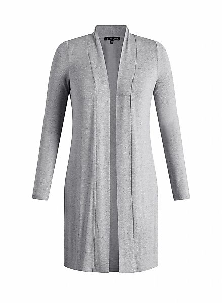 Base Level Curvy Longstrickjacke "Ayla long" Figurumspielende, weiche Stric günstig online kaufen