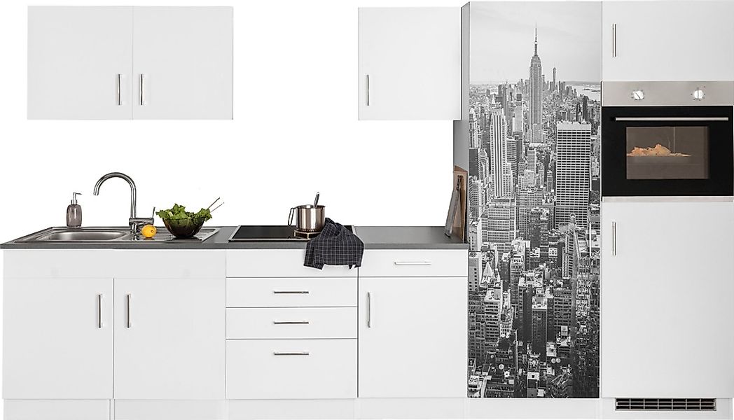 KOCHSTATION Küchenzeile "KS-Paris" ohne E-Geräte, Breite 330 cm günstig online kaufen