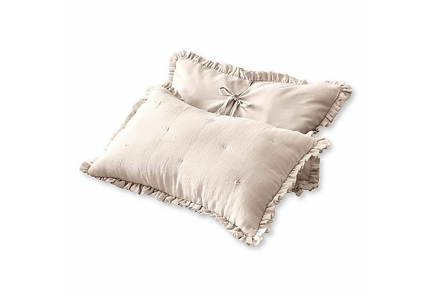 Mirabeau Kissenhülle Kissenhülle 2er Set Iriga rosa günstig online kaufen