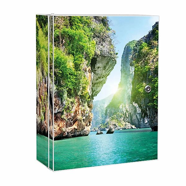 Banjado XXL Medizinschrank Abschliessbar 35x46x15cm Arzneischrank Weiß Aus günstig online kaufen
