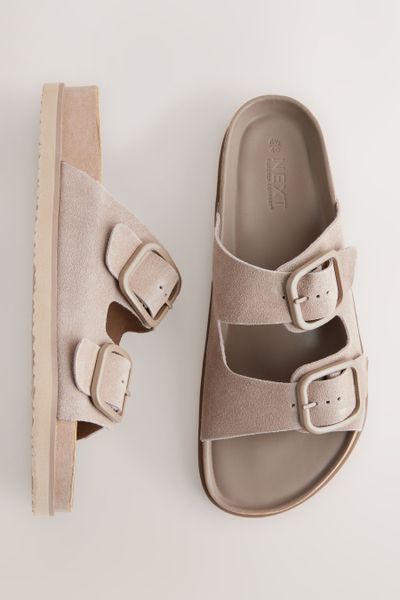 Next Forever Comfort® Sandalen Doppelriemen und günstig online kaufen