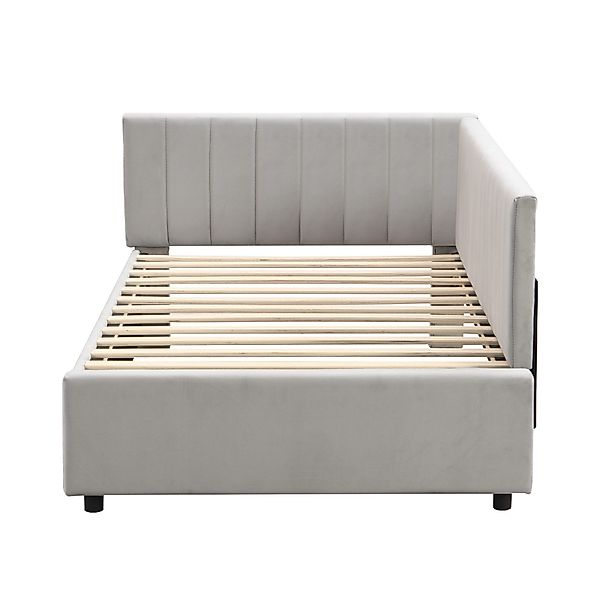 Odikalo Polsterbett Schlafsofa 90*200 Multifunktionsbett mit/ohne günstig online kaufen