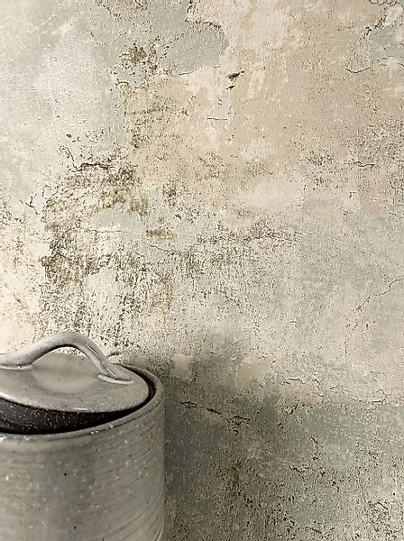 Newroom Vliestapete, Creme Tapete Modern Beton günstig online kaufen