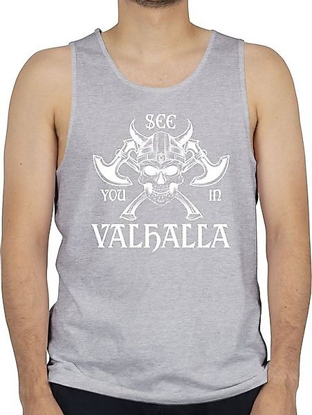 Shirtracer Tanktop See you in Valhalla Wikinger & Walhalla Herren günstig online kaufen