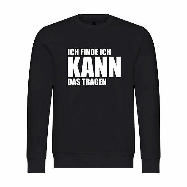 deinshirt Kapuzenpullover Herren Pullover Ich finde ich kann das tragen Mit günstig online kaufen