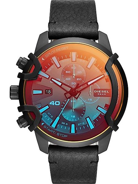 Diesel Chronograph Diesel Herren-Uhren Analog Quarz günstig online kaufen