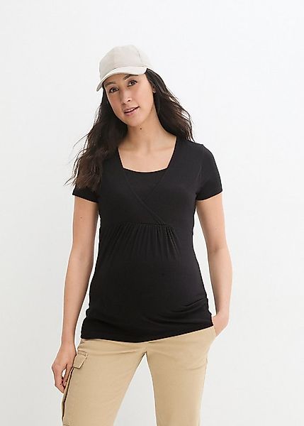 bonprix Stillshirt (Packung, 2-tlg) figurumspielende Passform, mit Wickelsc günstig online kaufen