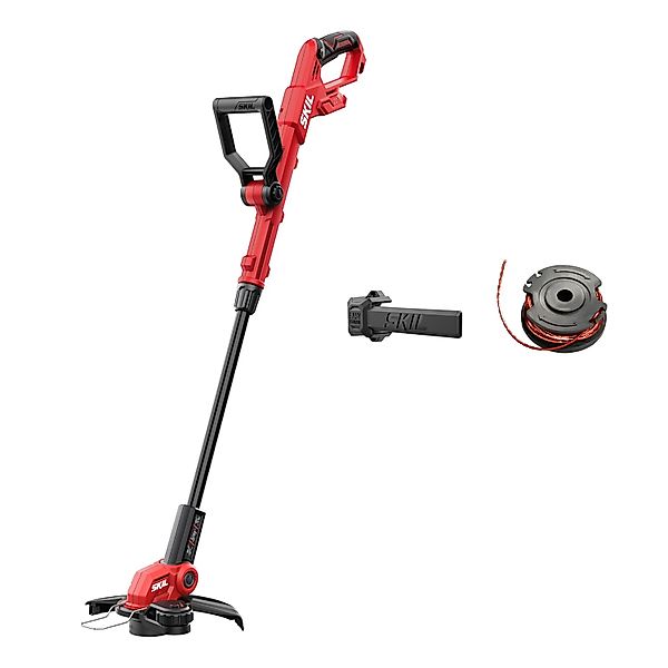 Skil Akku-Rasentrimmer 0241CA Bürstenlos Ohne 20 V Akku & Ladegerät 30 cm günstig online kaufen
