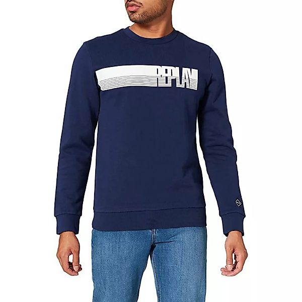 Replay M3509.000.21842 Sweatshirt 2XL Royal Blue günstig online kaufen