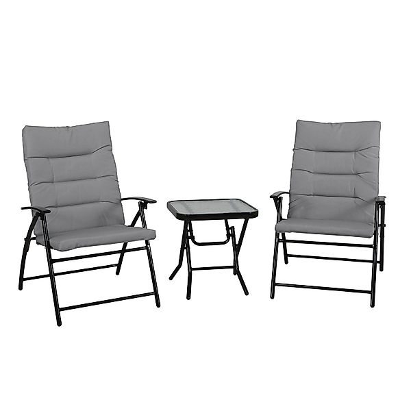 SVITA Balkonset VENTURA, (3-teilig, 2 Stühle, günstig online kaufen