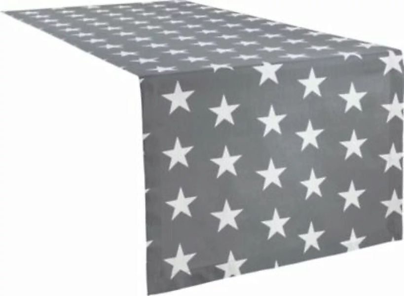 REDBEST Tischläufer grau Gr. 150 x 150 günstig online kaufen