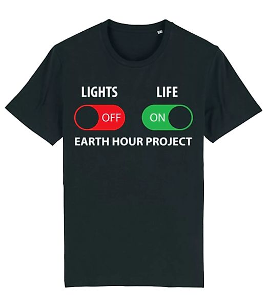 Lights Off Life On · Männer Bio T-Shirt Stanley Stella günstig online kaufen