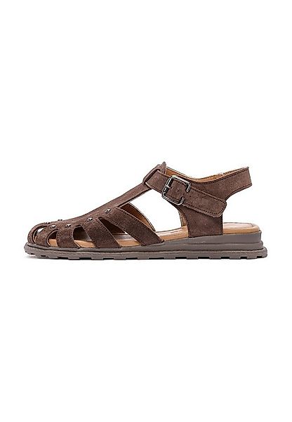 Derimod Sandalen aus Veloursleder Sandale günstig online kaufen