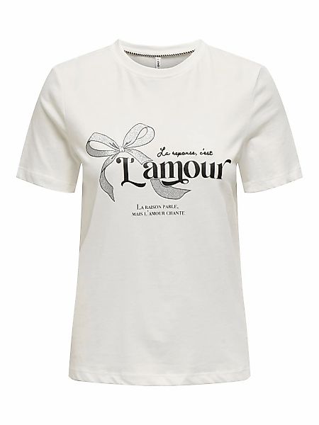 ONLY Kurzarmshirt "ONLKITA LIFE REG S/S BOW TOP BOX JRS" günstig online kaufen
