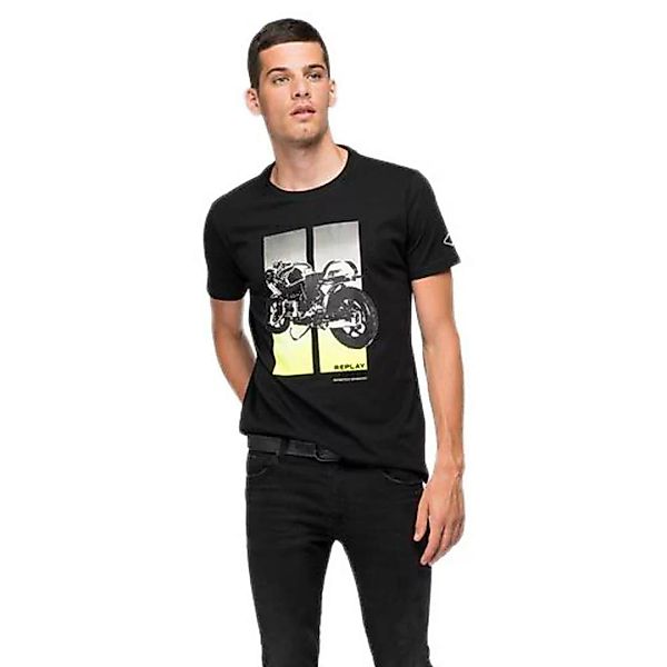 Replay M3432.000.2660 T-shirt 3XL Black günstig online kaufen
