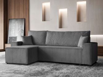 Beautysofa Ecksofa im Cordstoff HEKTOR, mit günstig online kaufen