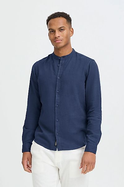 Blend Leinenhemd "BHLines" Stilvolles Langarmhemd aus Leinenmix günstig online kaufen