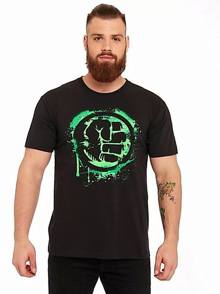 The Hulk Punch Herren T-Shirt schwarz NH günstig online kaufen