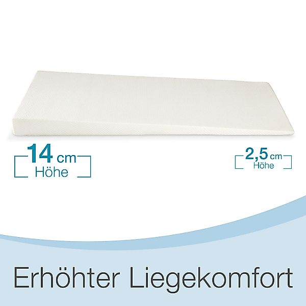 Bestschlaf Keilmatratze »Gelschaum«, 80x190 cm günstig online kaufen