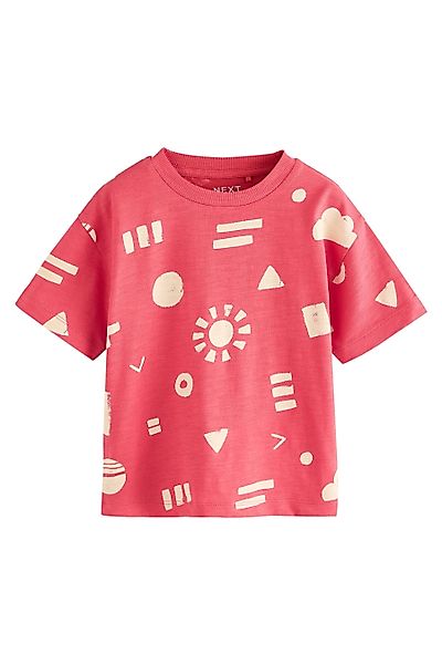 Next T-Shirt Kurzarm-T-Shirt mit durchgehendem Print günstig online kaufen