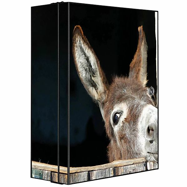 Banjado XXL Medizinschrank Abschliessbar 35x46x15cm Arzneischrank Anthrazit günstig online kaufen