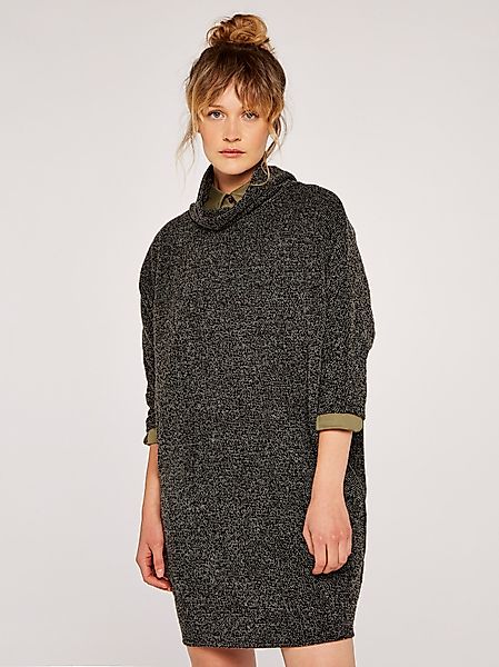 Apricot Strickkleid Cocoon-Schnitt, mit Jacquardmuster und günstig online kaufen