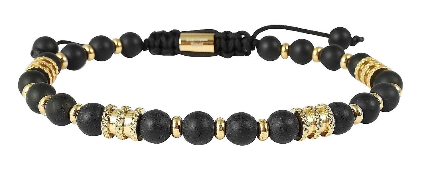 AKZENT Edelstahlarmband Sten Edelstahl gold wasserfest günstig online kaufen