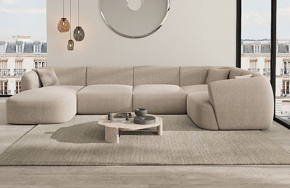 Sofa Dreams Wohnlandschaft Polster Sofa Stoff günstig online kaufen