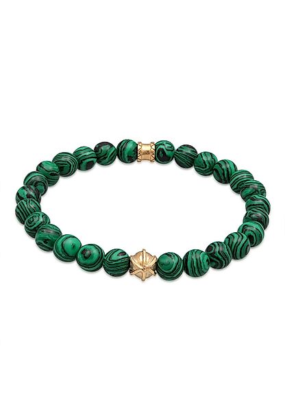 Kuzzoi Bead-Armband-Set Herren synth. Malachit Bead günstig online kaufen