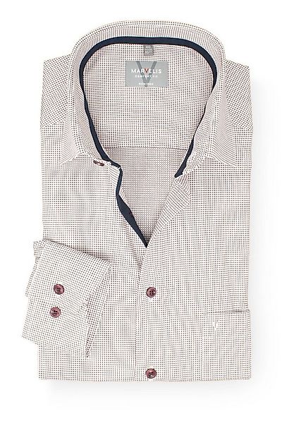 MARVELIS Businesshemd Comfort Fit bequeme Schnittführung günstig online kaufen