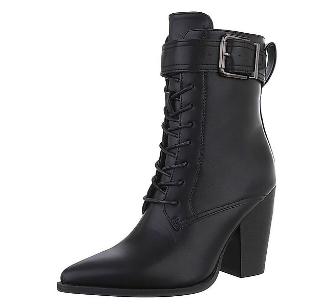 Ital-Design Damen Schnürschuhe Elegant Schnürstiefelette (87740238) Blockab günstig online kaufen