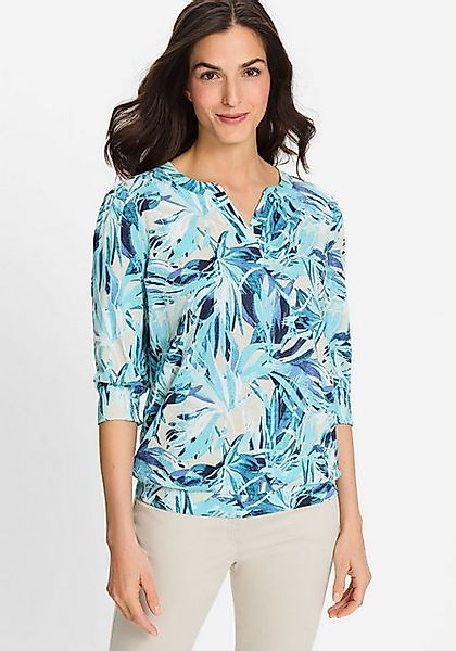 Olsen Print-Shirt (1-tlg) elastische Ärmelbündchen und Bund günstig online kaufen