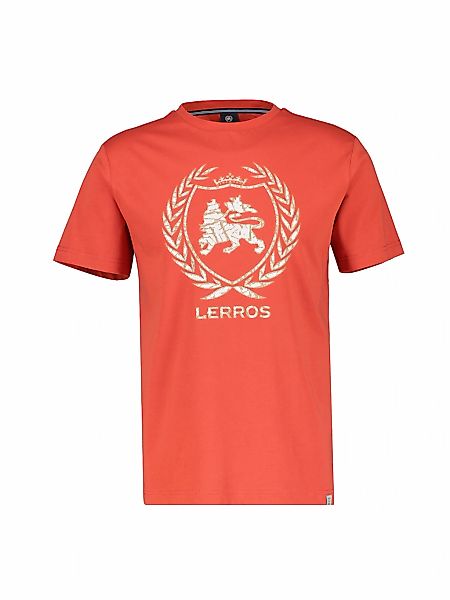 LERROS T-Shirt "LERROS T-Shirt mit Logoprint" günstig online kaufen