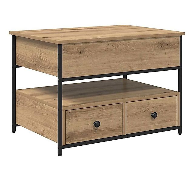 vidaXL Nachttisch Couchtisch Artisan-Eiche 70x50x50cm Engineeredwood (1-St) günstig online kaufen