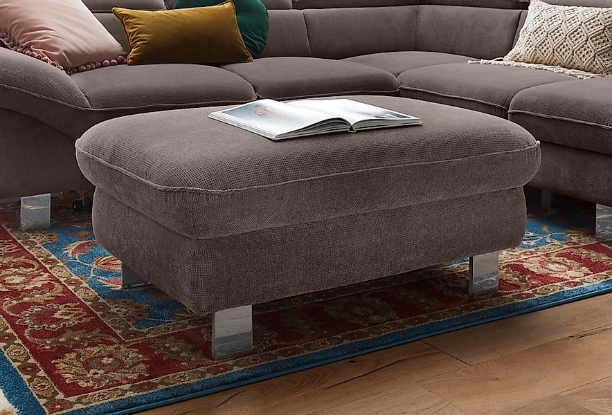 COTTA Hocker "Driver" mit edlen Metallfüßen günstig online kaufen