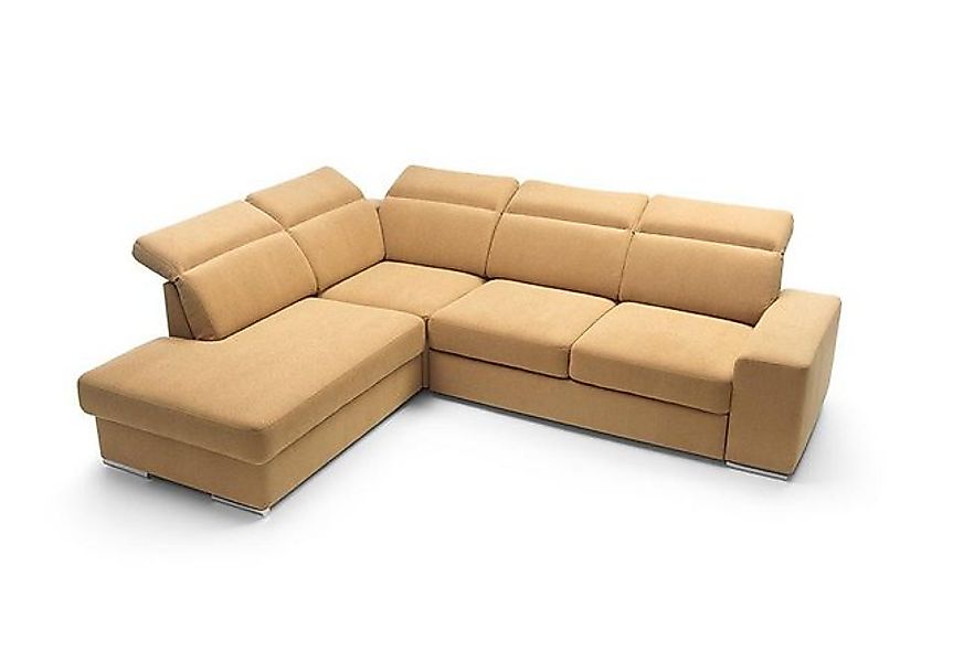JVmoebel Ecksofa Ecksofa L-form AVANT Eckcouch mit Schlaffunktion Couch Eck günstig online kaufen