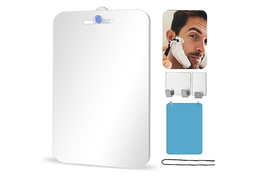 Coonoor Schminkspiegel Acryl Schminkspiegel, Anti-Beschlag Duschspiegel, Re günstig online kaufen