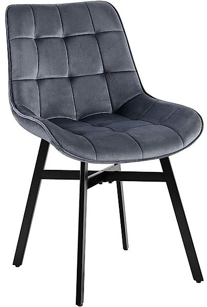 CLP Esszimmerstuhl Colby, mit Stoff- oder Samtbezug, bis 140 kg günstig online kaufen