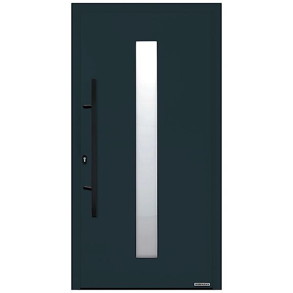 Hörmann Haustür Thermo65 Motiv 610S Anthrazitgrau 110 cm x 210 cm DIN L günstig online kaufen