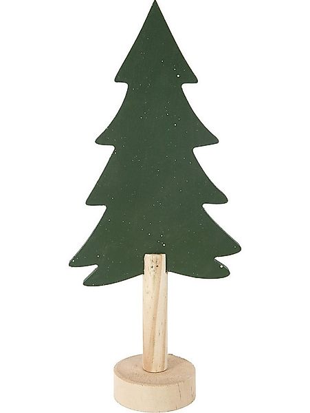 Trend Line Dekofigur TrendLine Deko Holz Tannenbaum 31 x 6,5 x 13 cm günstig online kaufen