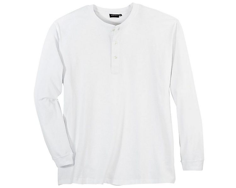 redfield Langarmshirt Serafino Langarmshirt Redfield Übergröße weiß günstig online kaufen