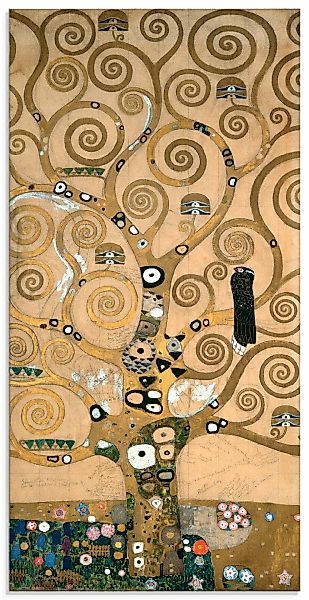 Artland Glasbild "Lebensbaum. Detail, Werkvorlage" Bäume 1 Stk. tlg. in ver günstig online kaufen