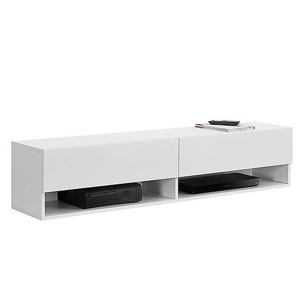 en.casa Hängeschrank Halmstad TV Lowboard 140 günstig online kaufen