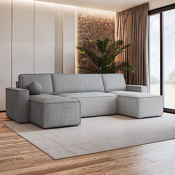 Masseno Ecksofa PESANO mit Schlaffunktion U-Form, günstig online kaufen