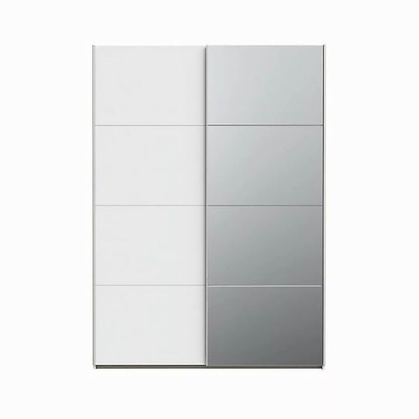 FORTE Schiebetürenschrank in weiss - 150,1x210,5x61,2cm (BxHxT) günstig online kaufen