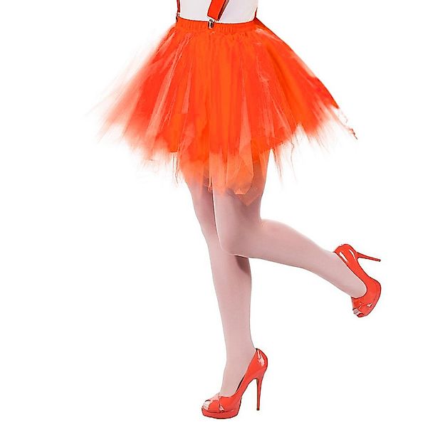 Orlob Kostüm Tüllrock Tutu neon orange günstig online kaufen