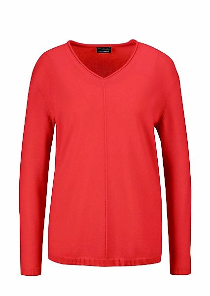 GOLDNER Strickpullover "Kaschmirpullover mit V-Ausschnitt" günstig online kaufen