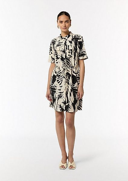 comma Minikleid Bluse Kleid mit Knopfleiste und Hemdkragen günstig online kaufen