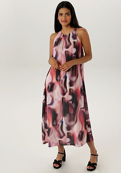 Aniston SELECTED Sommerkleid, in A-Linie und im farbharmonischen Druck günstig online kaufen